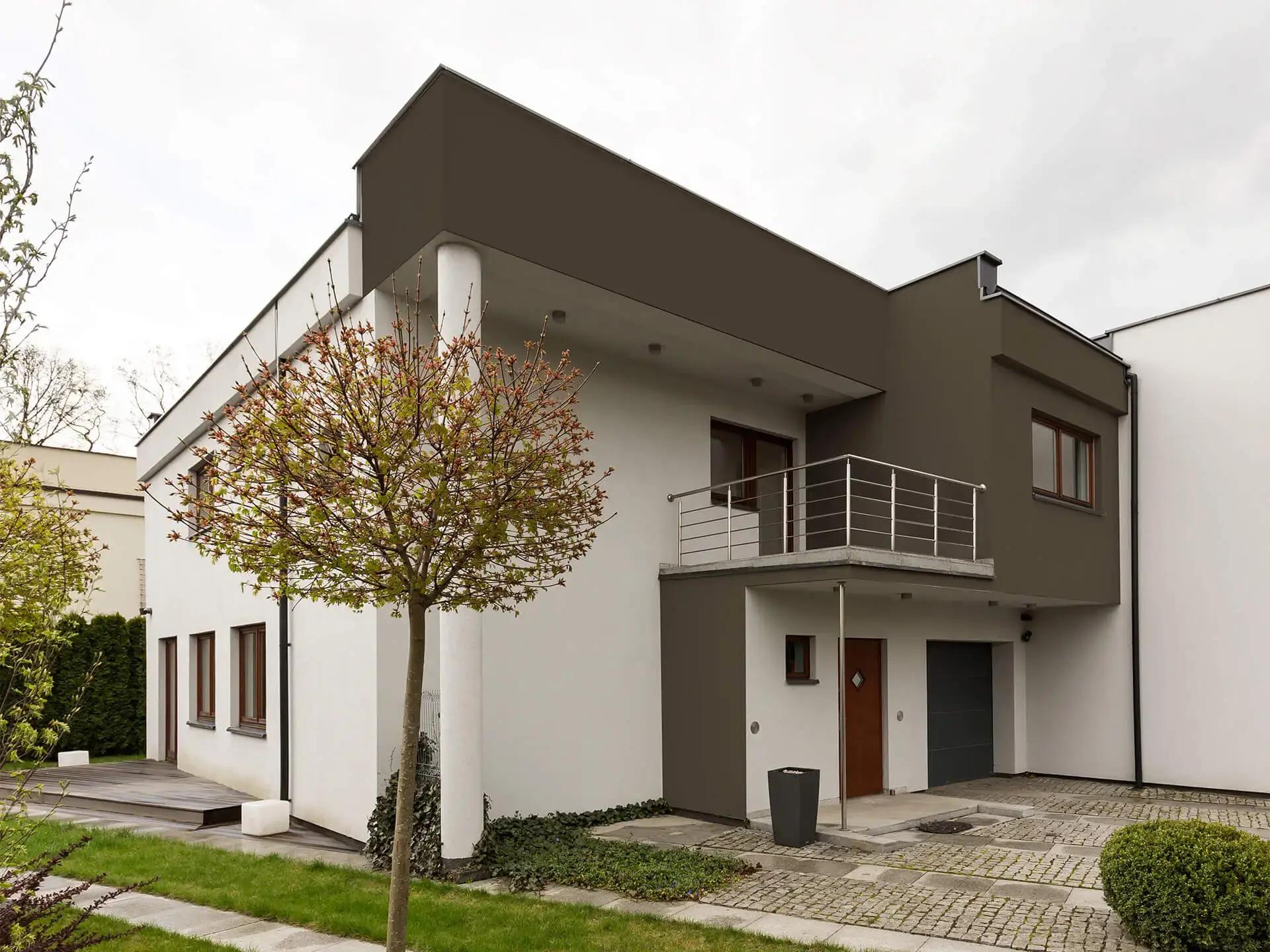 Exterior de la casa