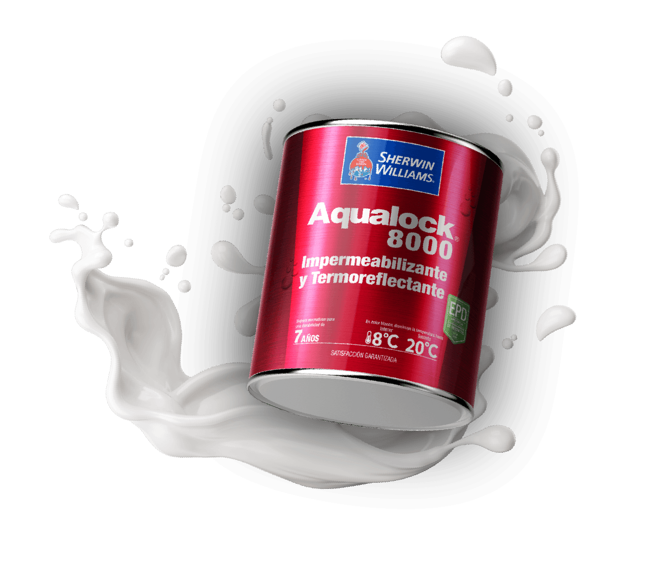 Aqualock 8000 Impermeabilizante y Termoreflectante