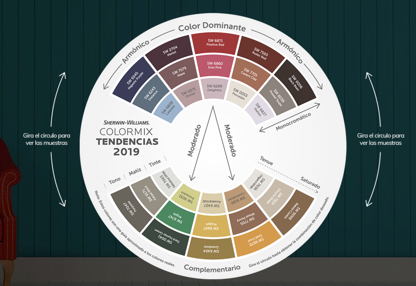 Las mejores herramientas de color Sherwin Williams de Centroamérica