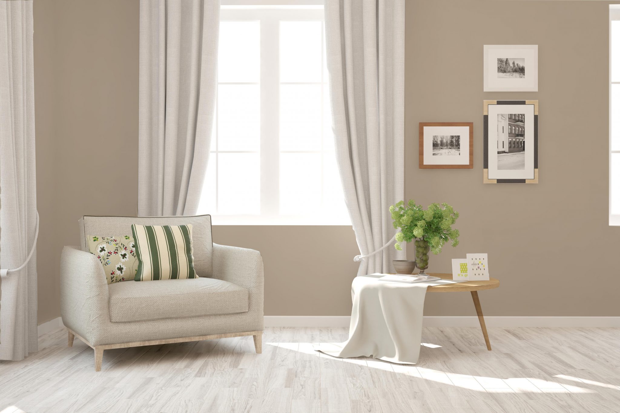 sherwin williams shiitake living room