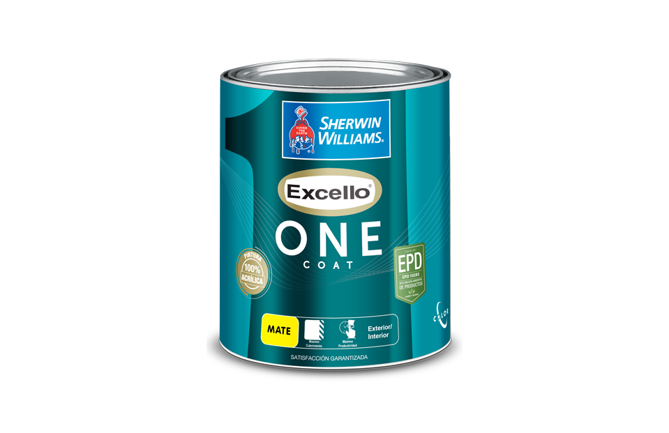 excello one coat pintura interior sherwin williams