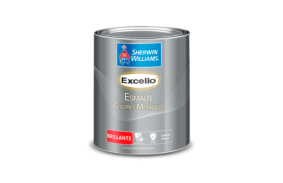 excello esmalte pintura metalicos sherwin williams