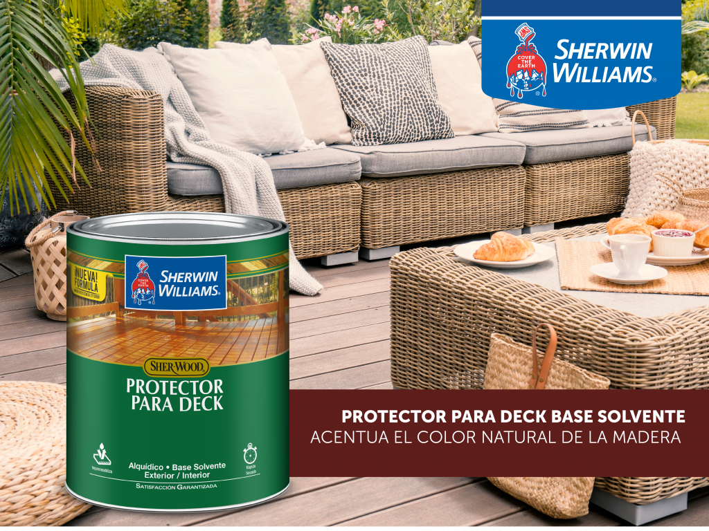 Impermeabiliza tus muebles de madera! - Sherwin Williams de Centroamérica