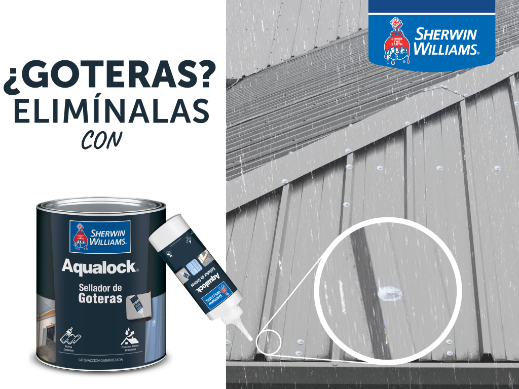 Matemático Acorazado Primer ministro Aqualock Sellador de Goteras - Sherwin Williams de Centroamérica