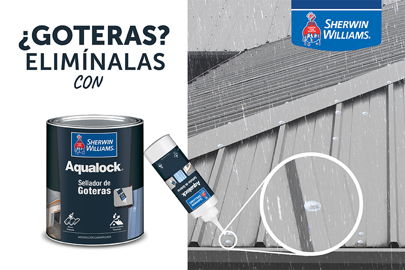 Matemático Acorazado Primer ministro Aqualock Sellador de Goteras - Sherwin Williams de Centroamérica