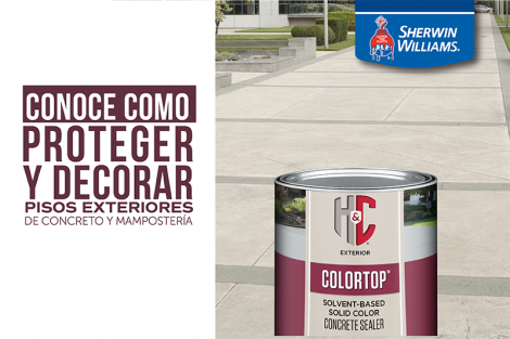 Sella tus pisos con H&C COLORTOP | Sherwin Williams de Centroamérica