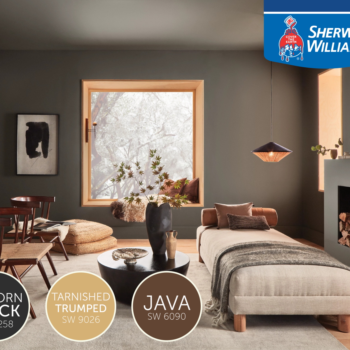2021: Urbane Bronze SW 7048 - Sherwin Williams de Centroamérica, image size:1200x1200