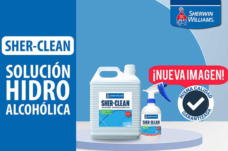 Sher-Clean Solución Hidroalcohólica