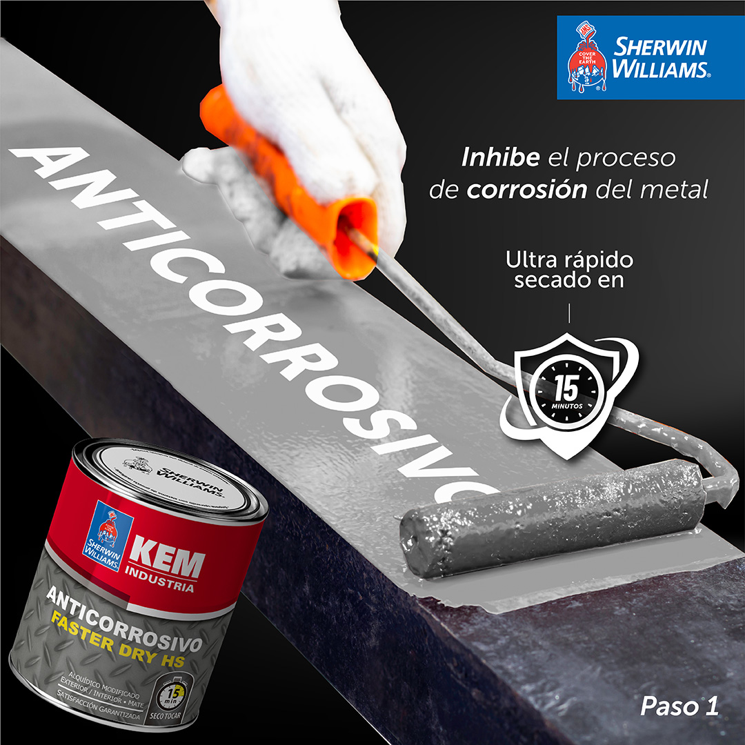 Protección de Ultra Rápido Secado en Metales - Sherwin Williams de  Centroamérica