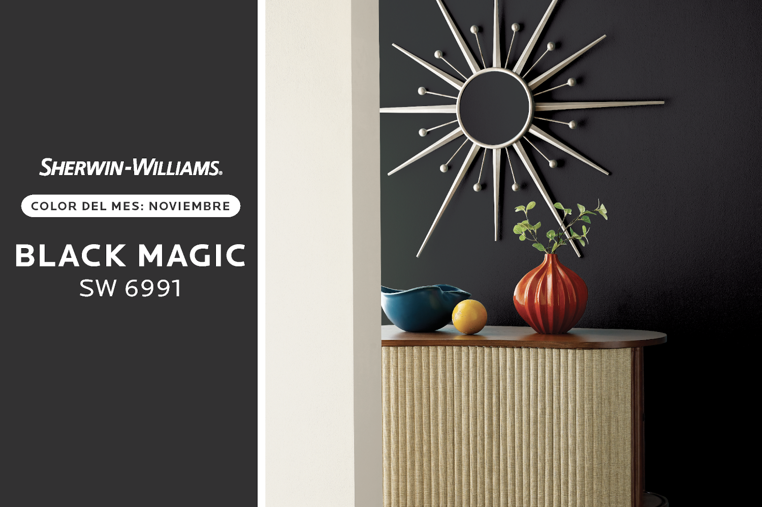 Sherwin-Williams Black Magic SW 6991